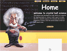 Tablet Screenshot of crystalballscience.com